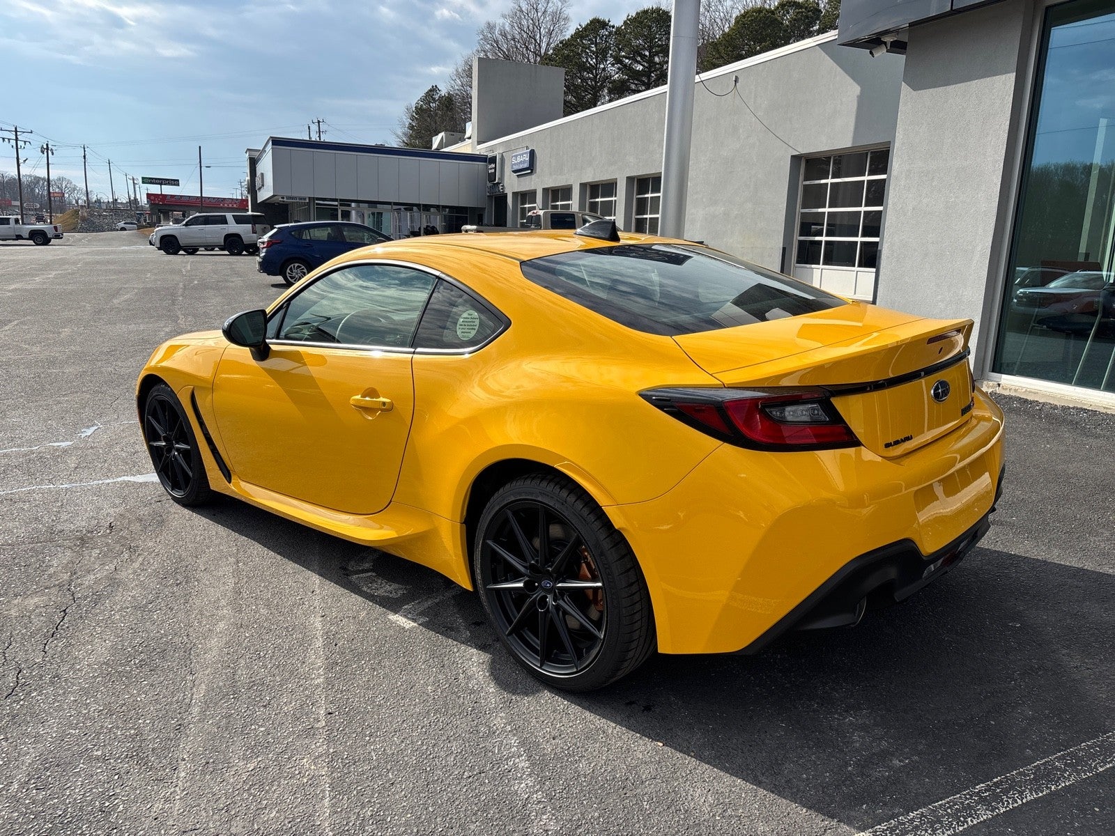 2026 Subaru BRZ Series. Yellow