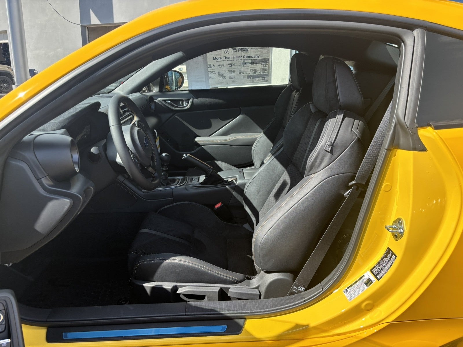 2026 Subaru BRZ Series. Yellow