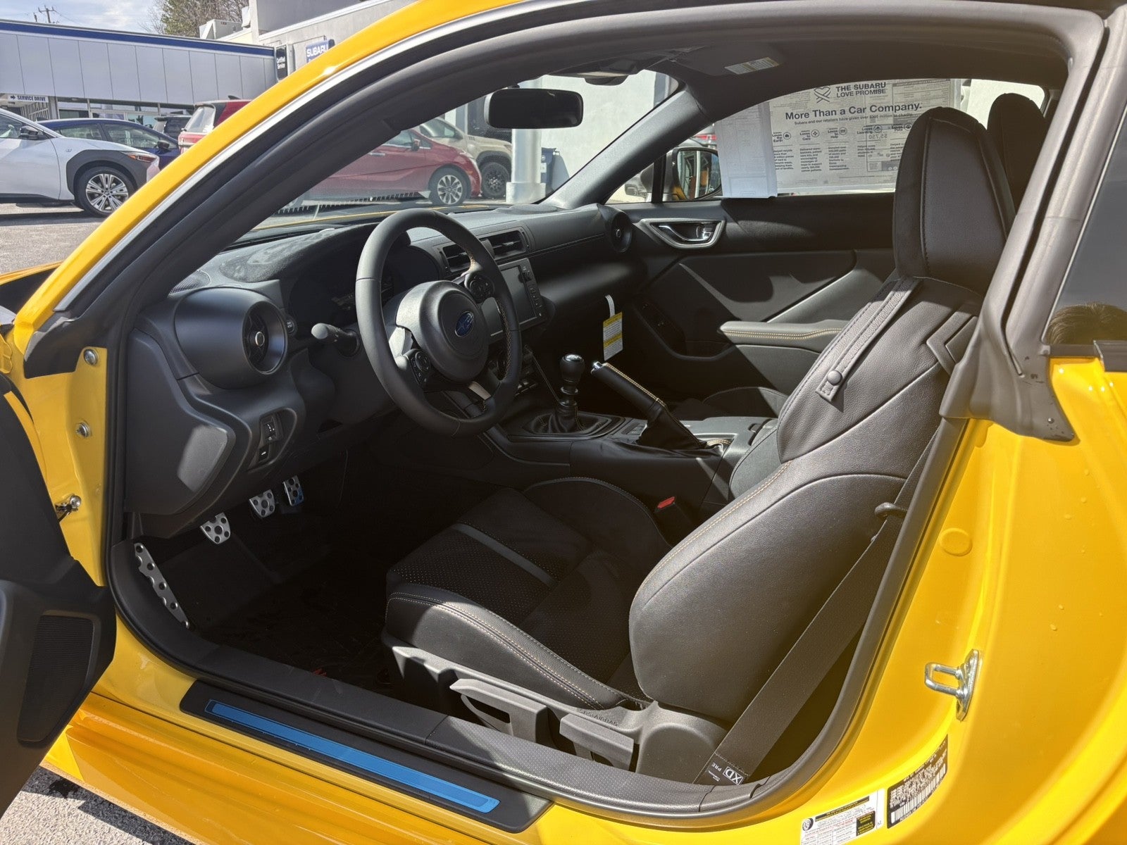 2026 Subaru BRZ Series. Yellow