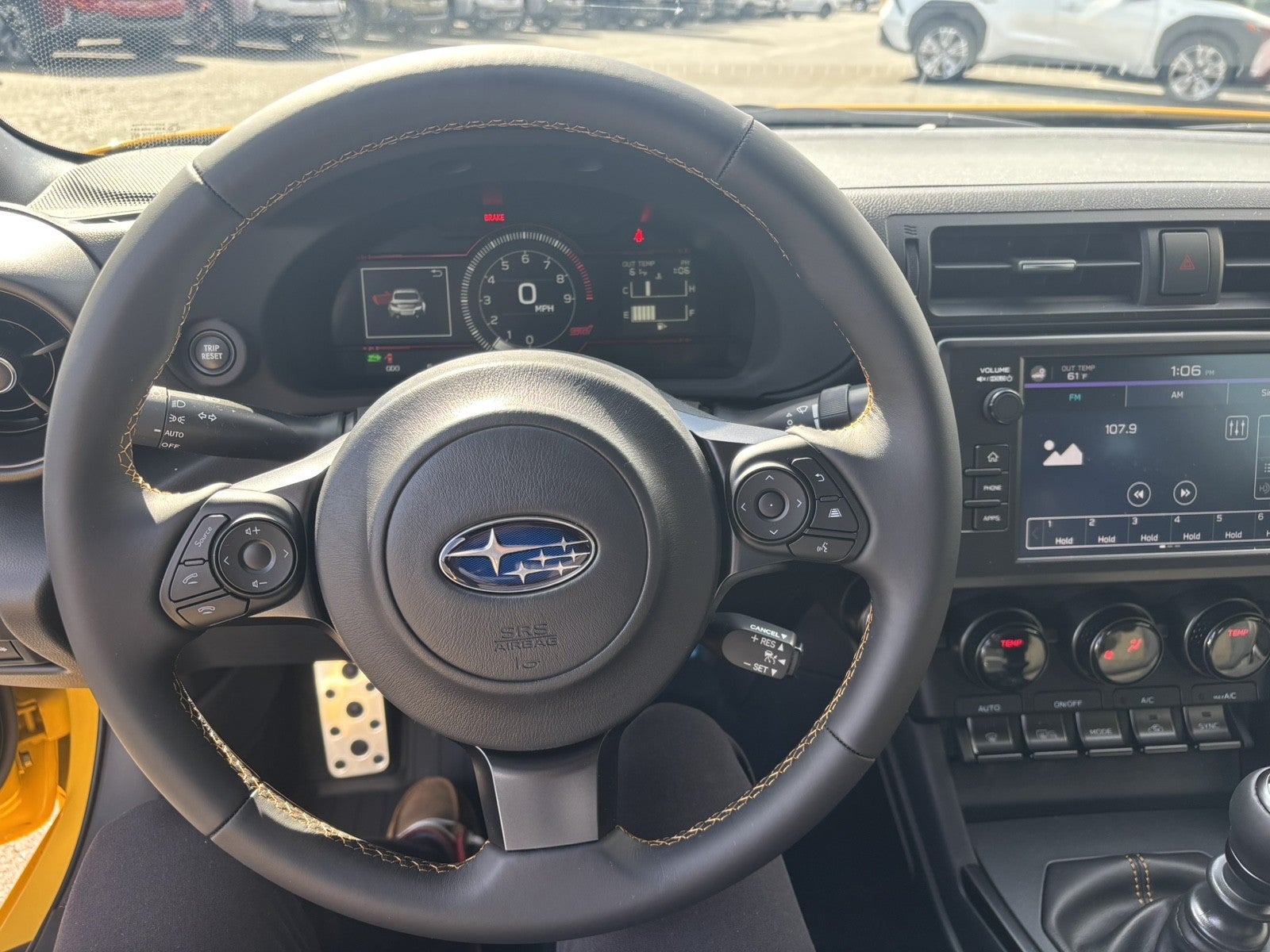 2026 Subaru BRZ Series. Yellow