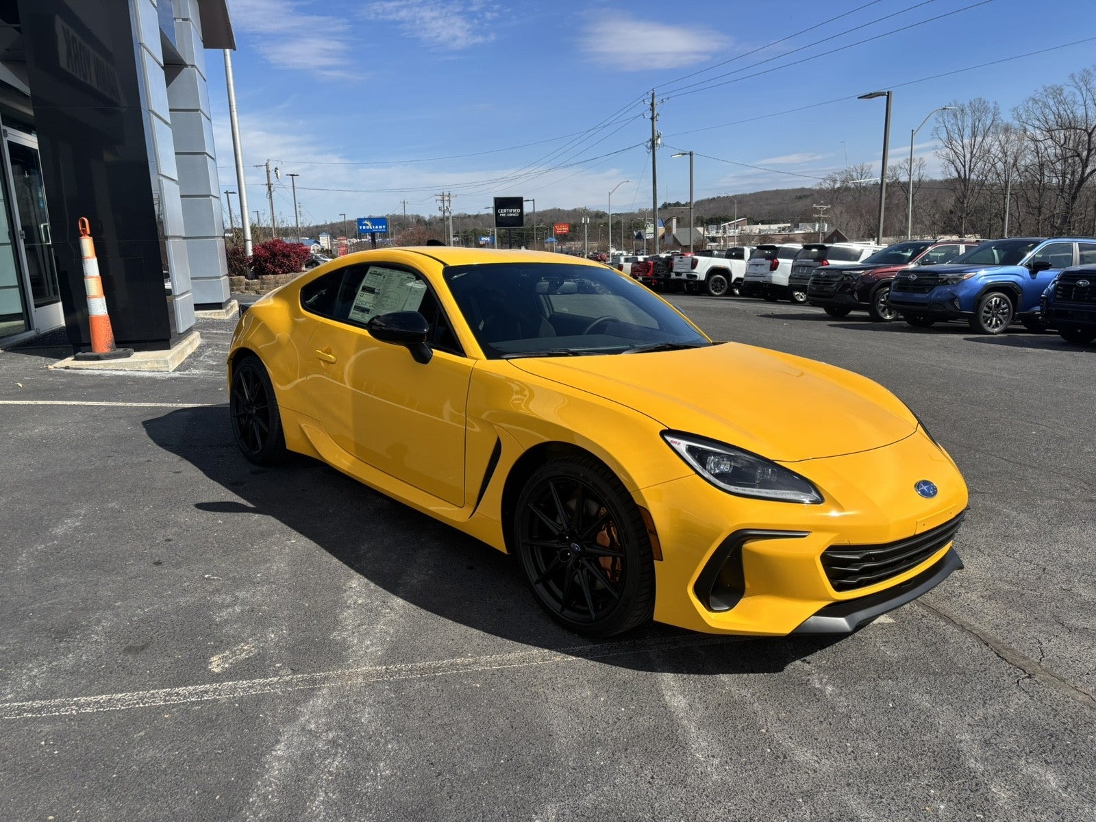 2026 Subaru BRZ Series. Yellow
