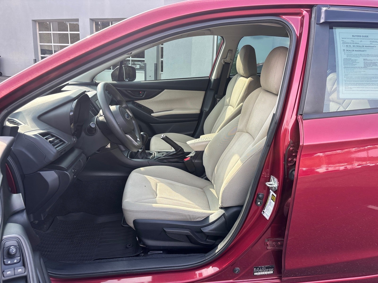 2021 Subaru Impreza 5-door Manual