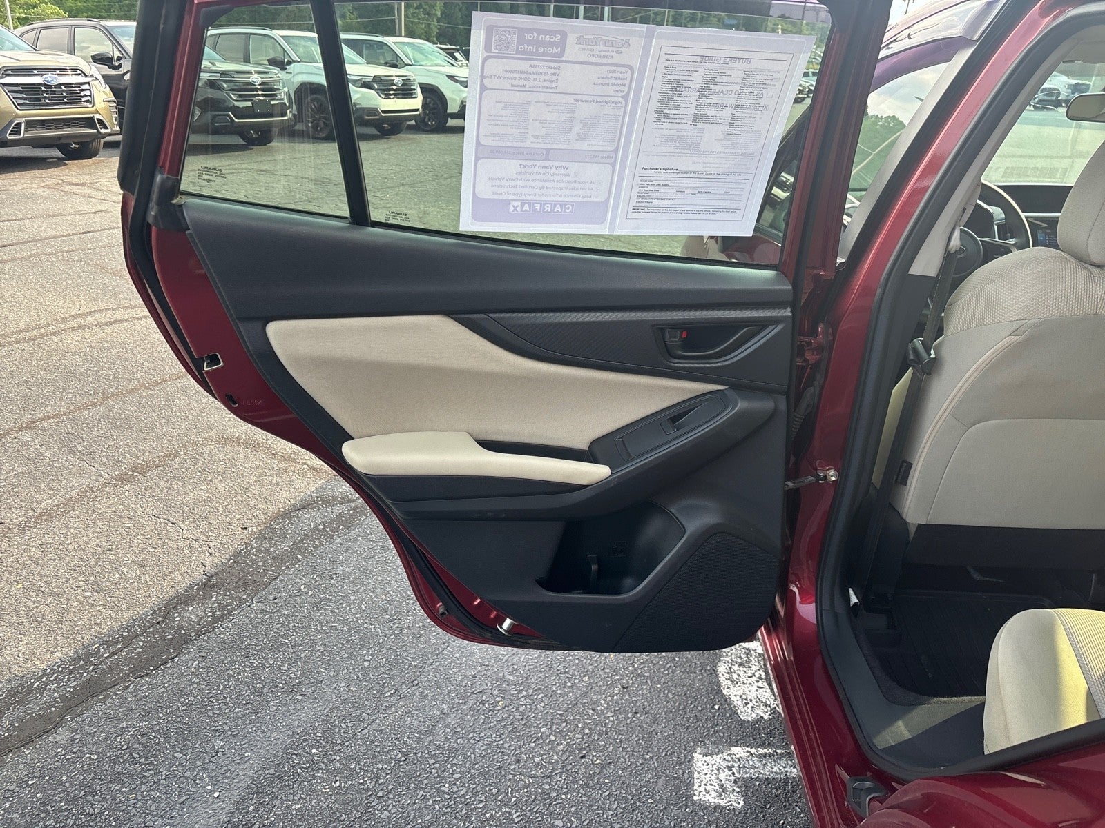 2021 Subaru Impreza 5-door Manual