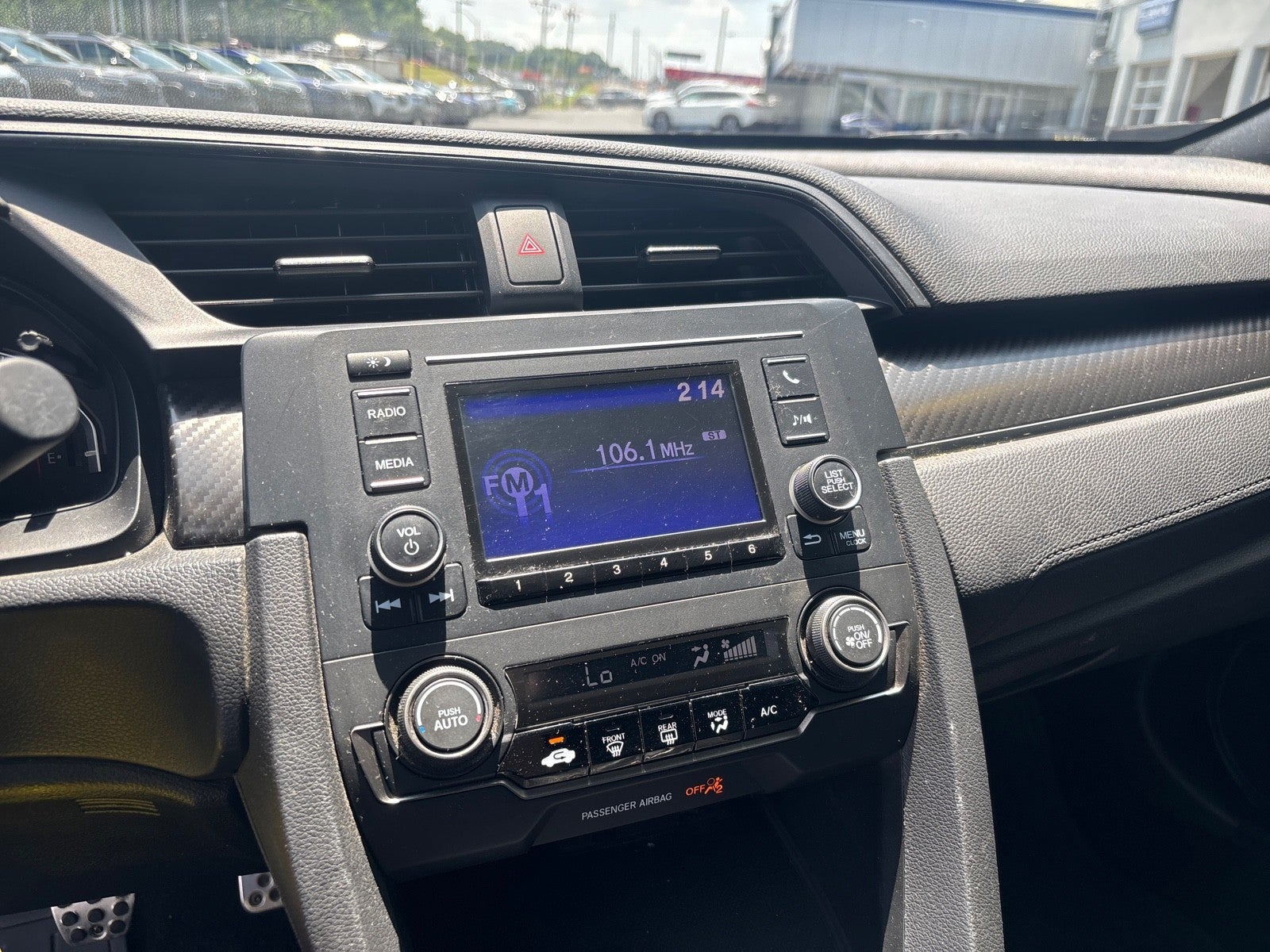 2019 Honda Civic Hatchback Sport